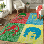 queen rock band music art area rug area rug living room carpet rug regtangle carpet floor decor home decor 0