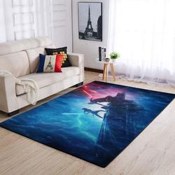 Rey Vs. Kylo Ren Area Rug Living Room Rug Home Decor Movie Ofd 190919
