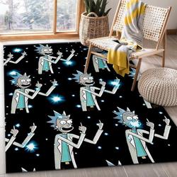 Rick And Morty 103 Area Rug Living Room And Bed Room Rug Rug Regtangle Carpet Floor Decor Home Decor