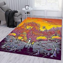 Rick And Morty 108 Area Rug Living Room And Bed Room Rug Rug Regtangle Carpet Floor Decor Home Decor