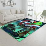 rick and morty 14 area rug living room and bed room rug rug regtangle carpet floor decor home decor 0