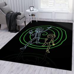 Rick And Morty 16 Area Rug Living Room And Bed Room Rug Rug Regtangle Carpet Floor Decor Home Decor