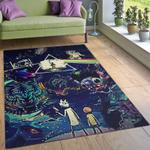 rick and morty 40 area rug living room and bed room rug rug regtangle carpet floor decor home decor 0