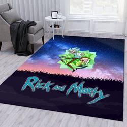 Rick And Morty 48 Area Rug Living Room And Bed Room Rug Rug Regtangle Carpet Floor Decor Home Decor