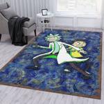 rick and morty 49 area rug living room and bed room rug rug regtangle carpet floor decor home decor 0
