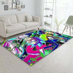 Rick And Morty 50 Area Rug Living Room And Bed Room Rug Rug Regtangle Carpet Floor Decor Home Decor