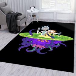 Rick And Morty 54 Area Rug Living Room And Bed Room Rug Rug Regtangle Carpet Floor Decor Home Decor