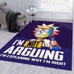 rick and morty 56 area rug living room and bed room rug rug regtangle carpet floor decor home decor 0