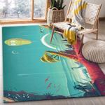 rick and morty 66 area rug living room and bed room rug rug regtangle carpet floor decor home decor 0