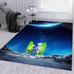 Rick And Morty 78 Area Rug Living Room And Bed Room Rug Rug Regtangle Carpet Floor Decor Home Decor