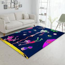 Rick And Morty 79 Area Rug Living Room And Bed Room Rug Rug Regtangle Carpet Floor Decor Home Decor