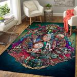 rick and morty area rug living room rug home decor movie ofd 1910125 0