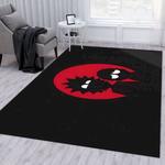 rick and morty dark rug bedroom rug home us decor living room area rug home decor 0