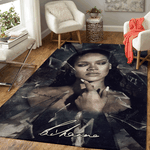 rihanna pop music collection art for fans area rug living room carpet rug regtangle carpet floor decor home decor 0