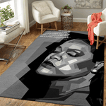 rihanna wpap pop music art for fans area rug living room carpet rug regtangle carpet floor decor home decor 0