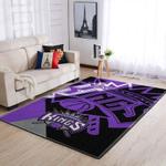 sacramento kings area rug nba basketball team logo carpet living room rugs rug regtangle carpet floor decor home decor v6635 0