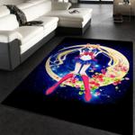sailor moon area rug living room and bed room rug rug regtangle carpet floor decor home decor 0
