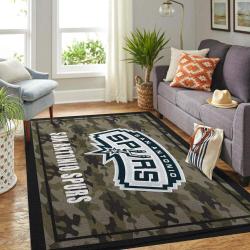NBA San Antonio Spurs Rectangle Rug Personalized Non-Slip Carpet Gift For Basketball Fans V8322