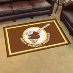 san diego padres mlb 7 area rug living room and bed room rug rug regtangle carpet floor decor home decor 0