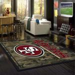 san francisco 49ers area rug nfl football living room carpet home rug regtangle carpet floor decor home decor v4660 0