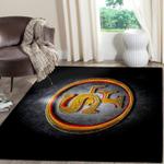 san francisco 49ers area rug nfl football team logo carpet living room rugs rug regtangle carpet floor decor home decor v563 0