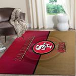 san francisco 49ers area rug nfl football team logo carpet living room rugs rug regtangle carpet floor decor home decor v564 0