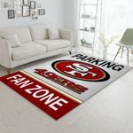 san francisco 49ers nfl 10 area rug living room and bed room rug rug regtangle carpet floor decor home decor 0