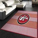 san francisco 49ers nfl 14 area rug living room and bed room rug rug regtangle carpet floor decor home decor 0