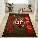 san francisco 49ers nfl 2 area rug living room and bed room rug rug regtangle carpet floor decor home decor 0