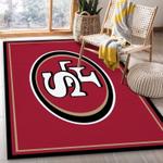 san francisco 49ers nfl 4 area rug living room and bed room rug rug regtangle carpet floor decor home decor 0