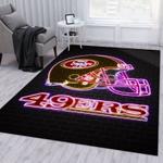 san francisco 49ers nfl 7 area rug living room and bed room rug rug regtangle carpet floor decor home decor 0