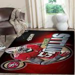 san francisco 49ers super bowl football area rug floor decor the us decor v2 0