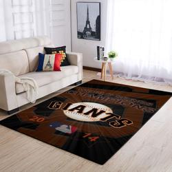 MLB San Francisco Giants Team Logo Area Living Room RugV1065