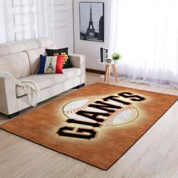 MLB San Francisco Giants Team Logo Area Living Room RugV1068