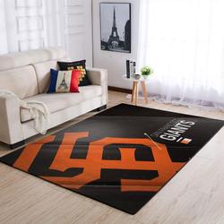 MLB San Francisco Giants Team Logo Area Living Room Rug V1071