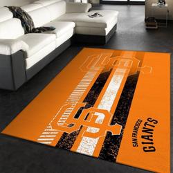 MLB San Francisco Giants Team Logo Area Living Room Rug 2