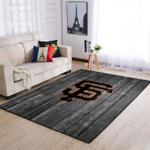 san francisco giants mlb area rugs baseball living room carpet team logo wooden home rug regtangle carpet floor decor home decor 0