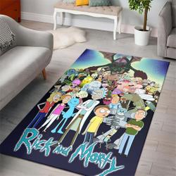 Rick And Morty Movie Ss190830 Area Rug Living Room Rug Home Decor 