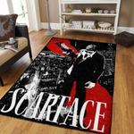 scarface area rug living room rug home decor tony montana movie ofd 190911 0