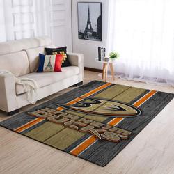 NHL Anaheim Ducks Rectangle Rug Personalized Non-Slip Carpet Gift For Ice Hockey Fans Ofd 190909