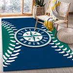 seattle mariners mlb 1 area rug living room and bed room rug rug regtangle carpet floor decor home decor 0