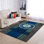 seattle mariners mlb area rugs baseball living room carpet team logo wooden style home rug regtangle carpet floor decor home decor 0