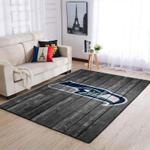 seattle seahawks nfl area rugs football living room carpet team logo wooden home rug regtangle carpet floor decor home decor 0