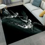 skull angel lover couple flying dhc04100131mdr rug living room rug home decor 0