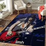 slash rock music guitarist slash art for fans area rug living room carpet rug regtangle carpet floor decor home decor 0
