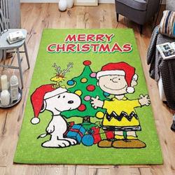 Snoopy Area Rug Living Room Rug Home Decor Christmas Disney Movie Ofd 02111
