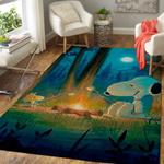 snoopy area rug living room rug home decor disney movie ofd 1910218 0