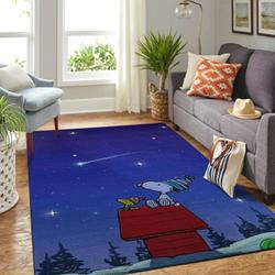 Snoopy Area Rug Non-Slip Cartoon Carpet Home Decor Gift Idea For Fans Rcdd81F31804