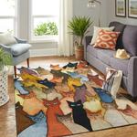 so many whimsical cat area rug living room rug home decor gwc190827 ofd 0