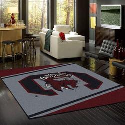 NCAA South Carolina Gamecocks Rug Living Room Rug Regtangle Carpet V5562